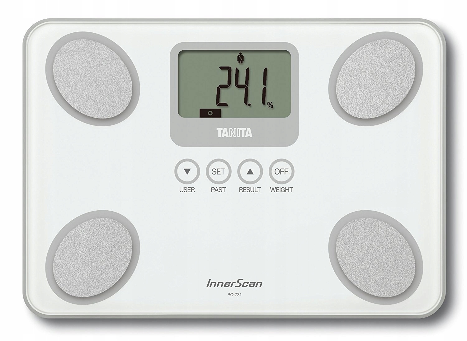 Tanita BC-731 Kompaktní váha analyzující tělo LCD 10 měření Bílá