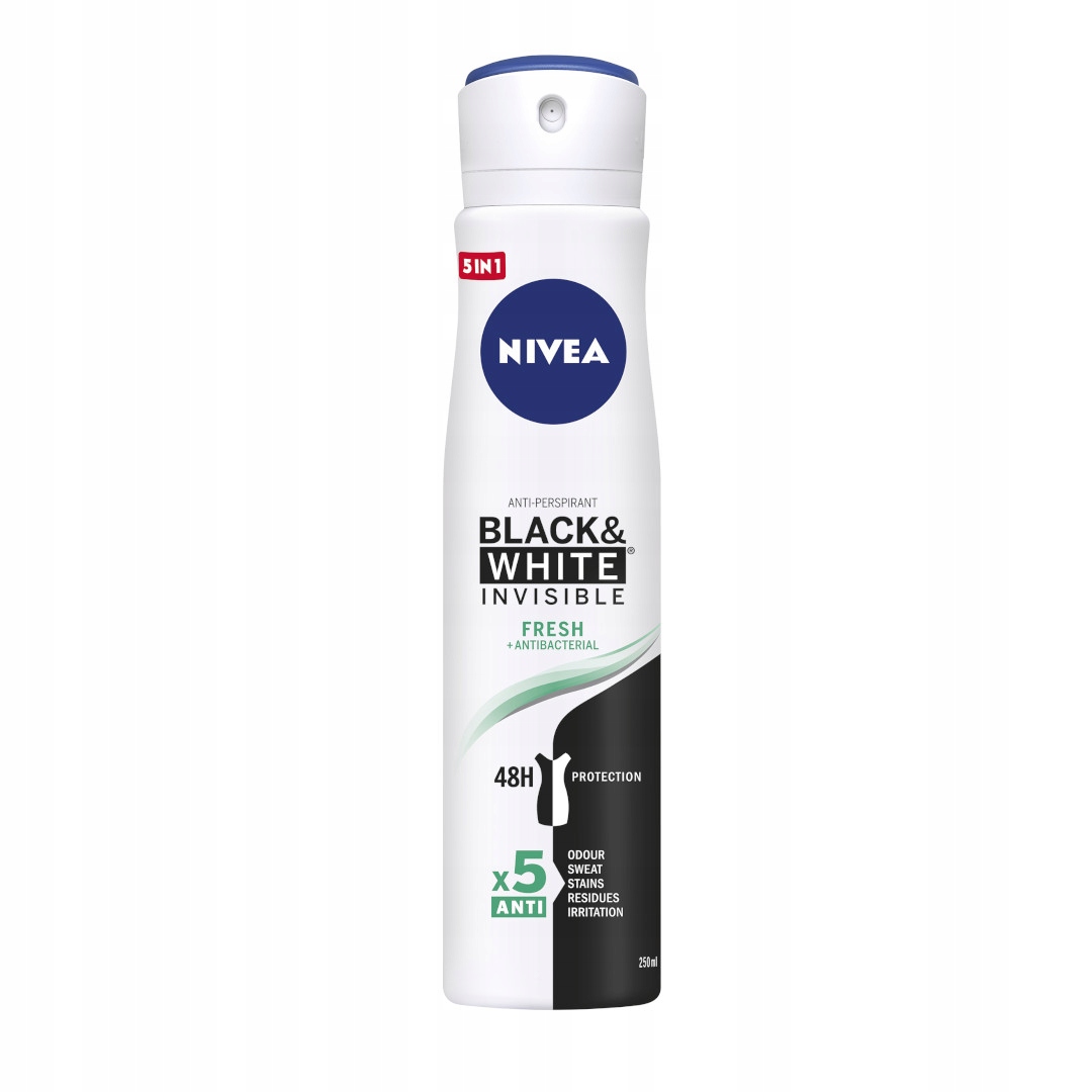 

Nivea Black&White antyperspirant spray 250ml
