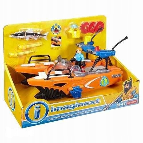 Fisher-Price Łódka ratownicza motorówka DTL95