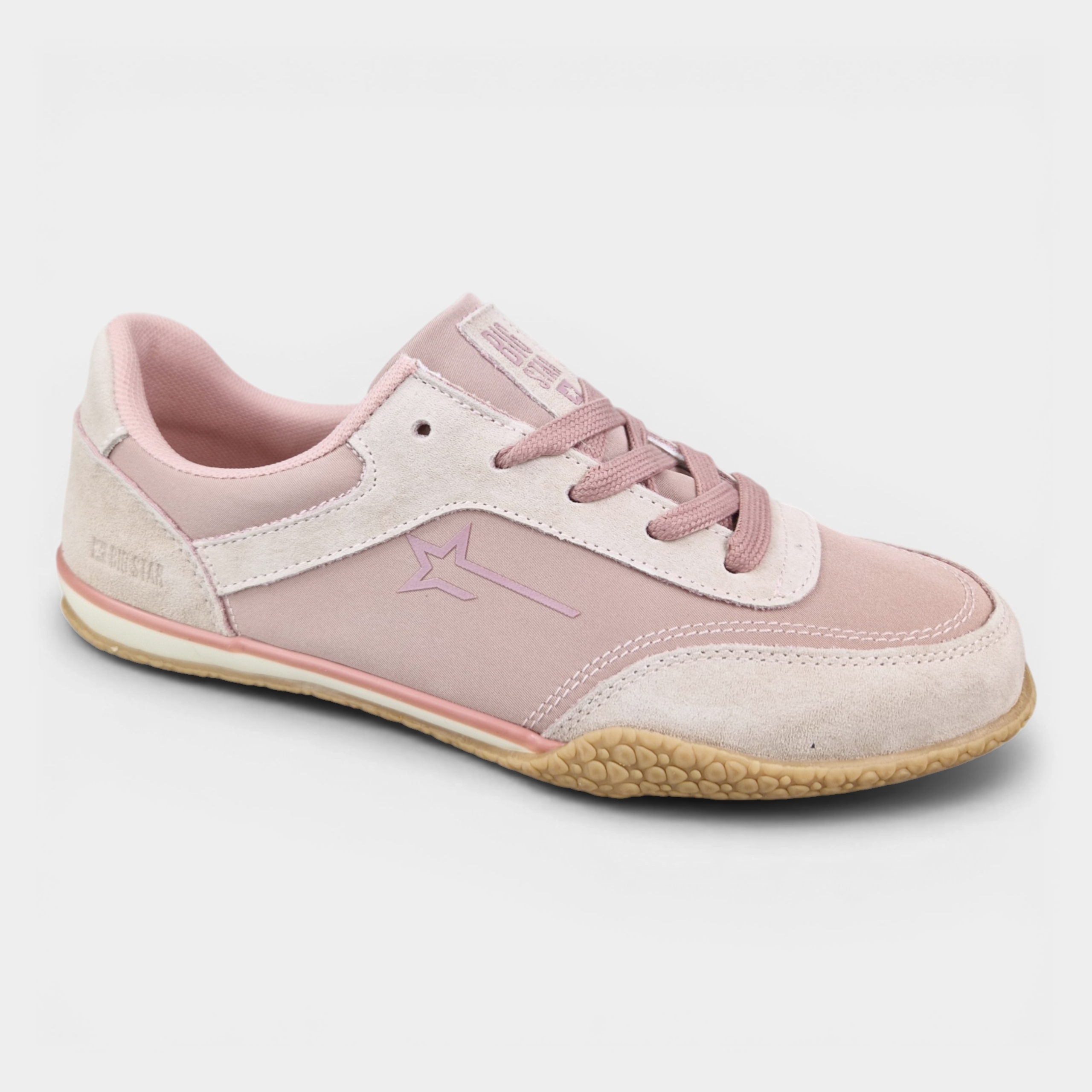 Sneakersy Damskie Buty Sportowe Big Star Trampki Tenisówki Różowe RR274042