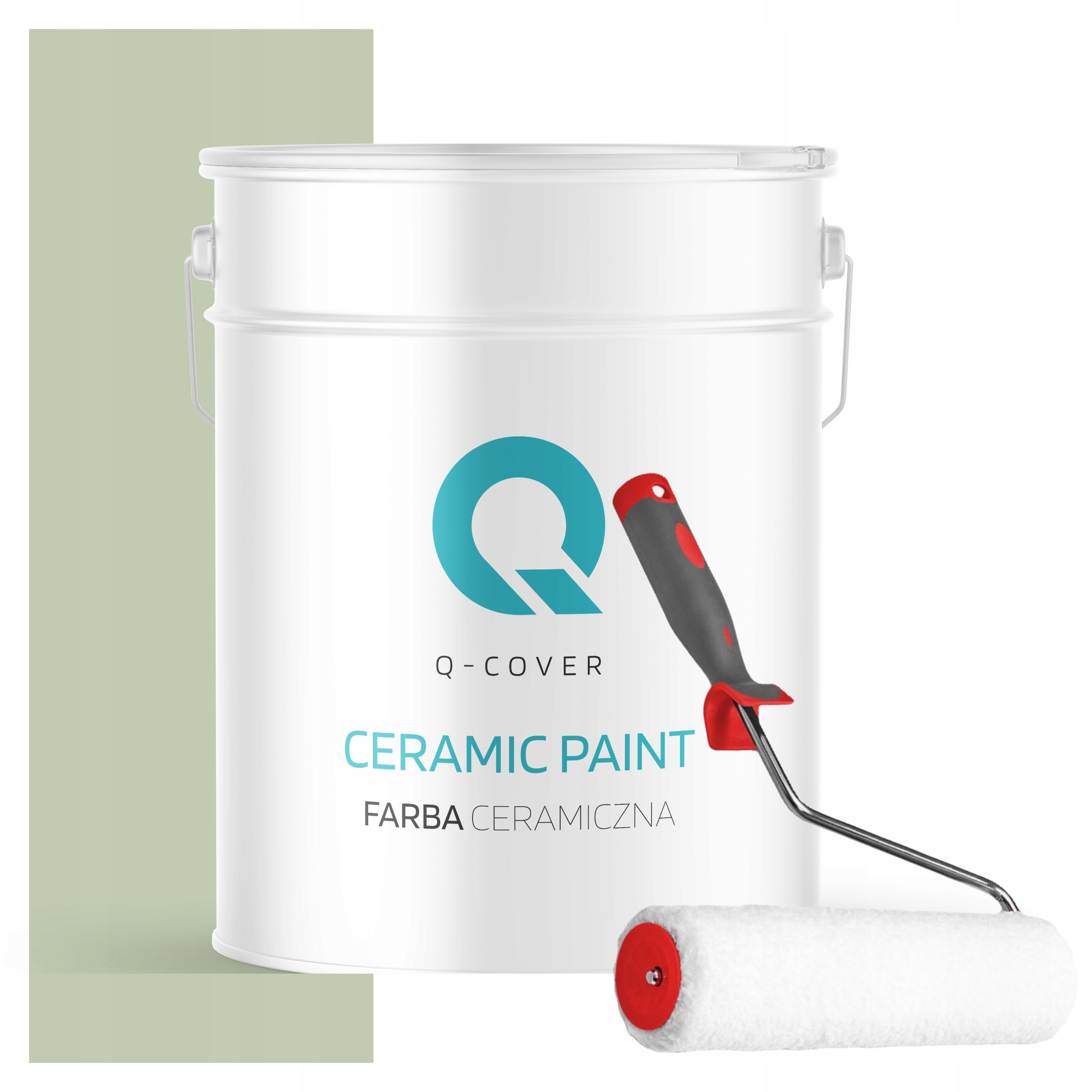 Olivová Keramická Farba H2055 10L Matná Poľský Výrobca Valček