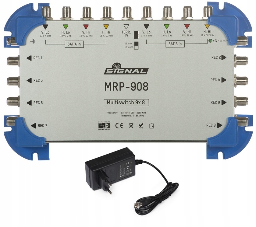 Multiswitch 9 / 8 Signal MRP-809