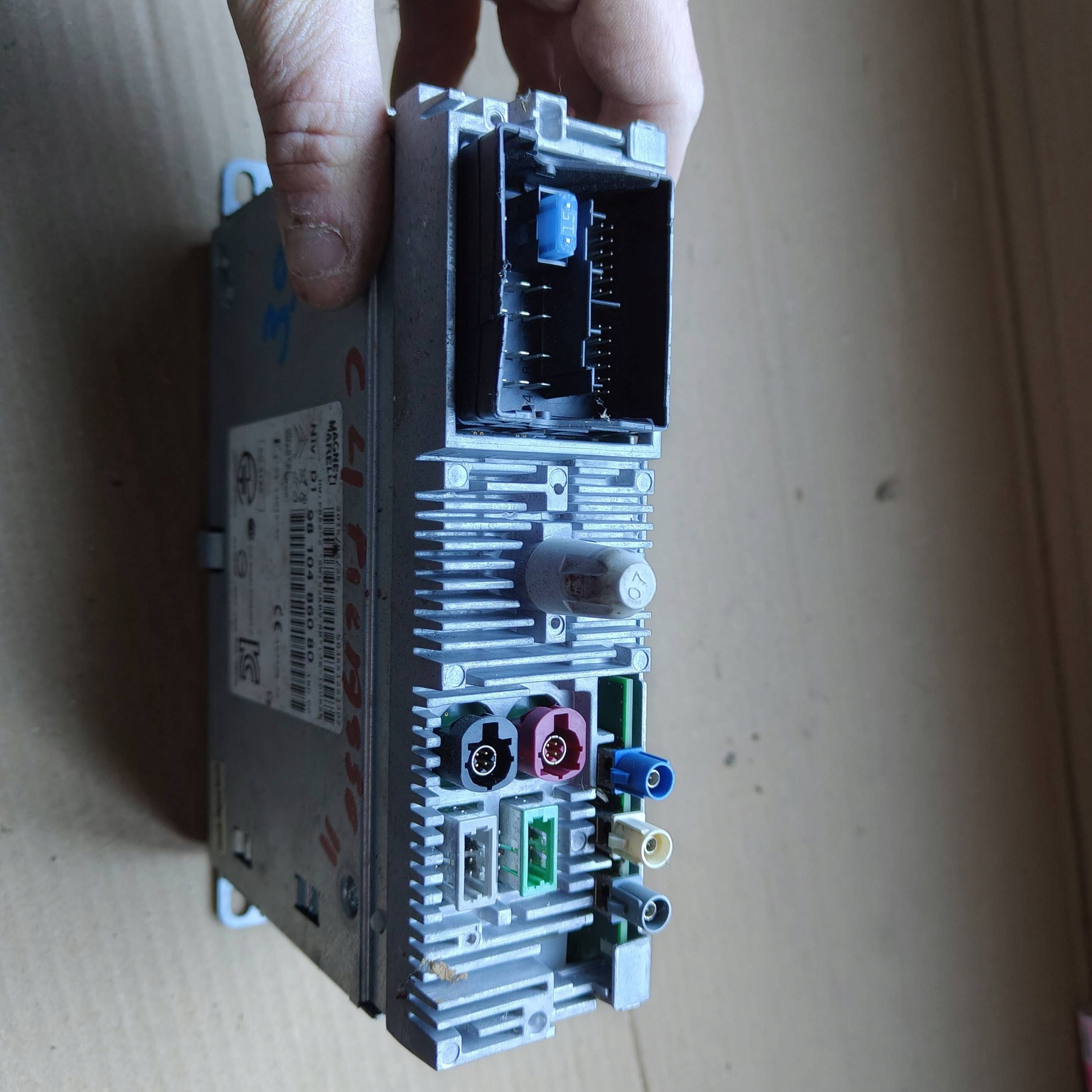 Stacja multimedialna Citroen C4 II Picasso 9810486080