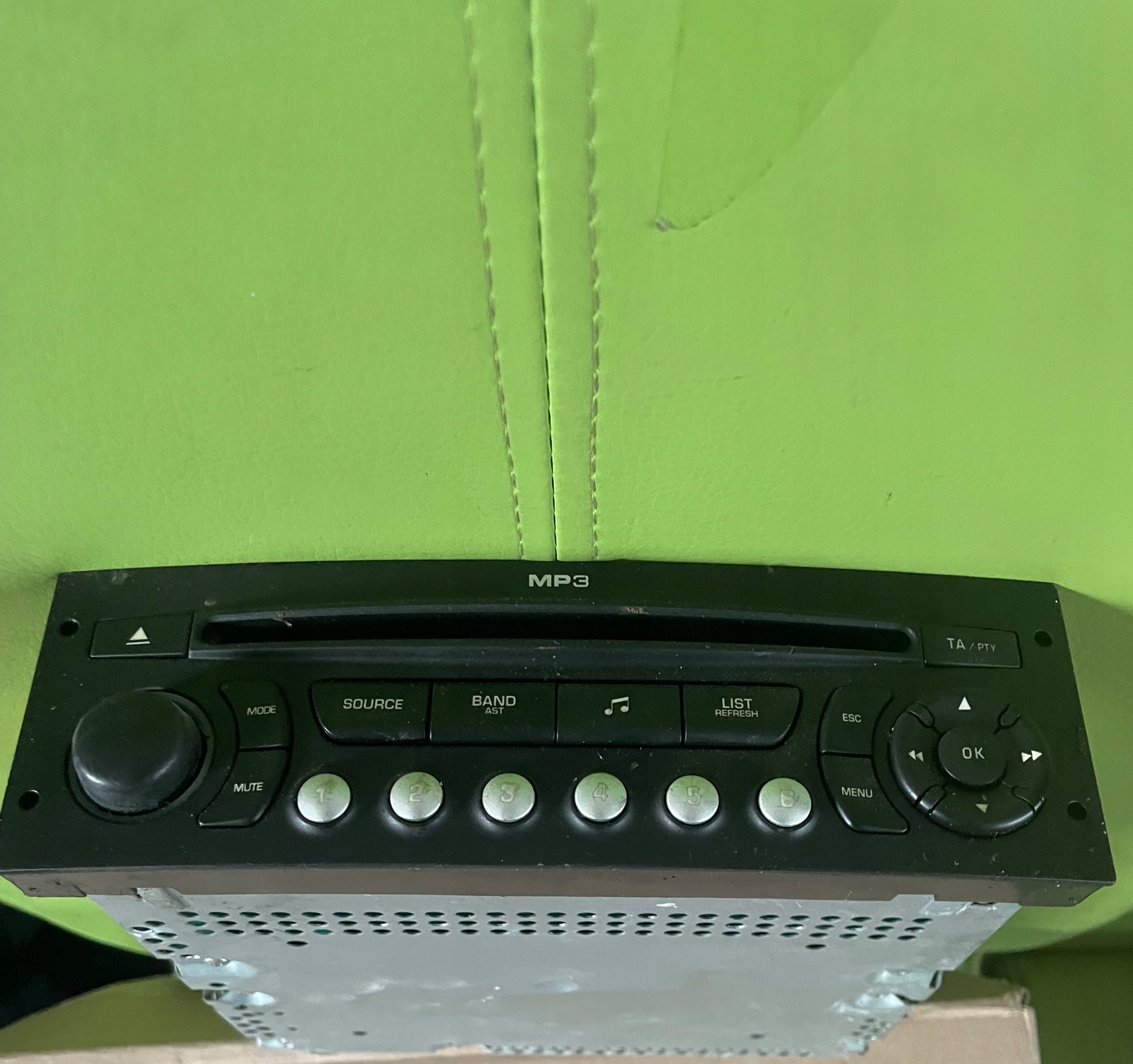 RADIO CITROEN GRAND PICASSO OE 96646223XT00 Typ samochodu Samochody osobowe