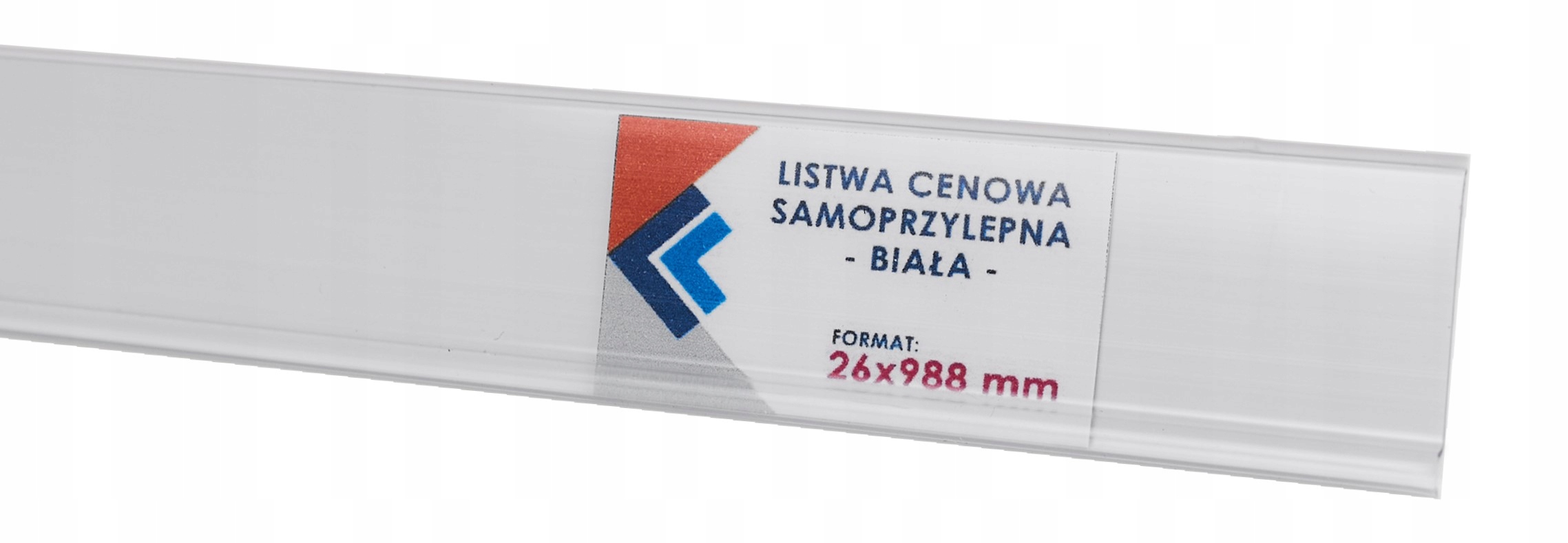 LISTWY CENOWE SAMOPRZYLEPNE REGAŁY 26X988 - 10 SZT Producent inna