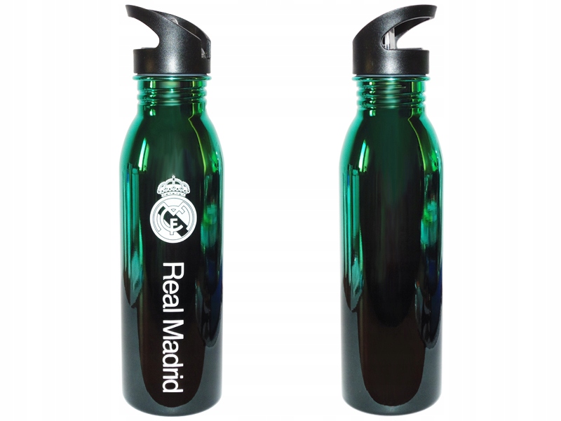 Real Madryt Bidon Butelka Na Wodę 700 ml Metalic Cieniowany
