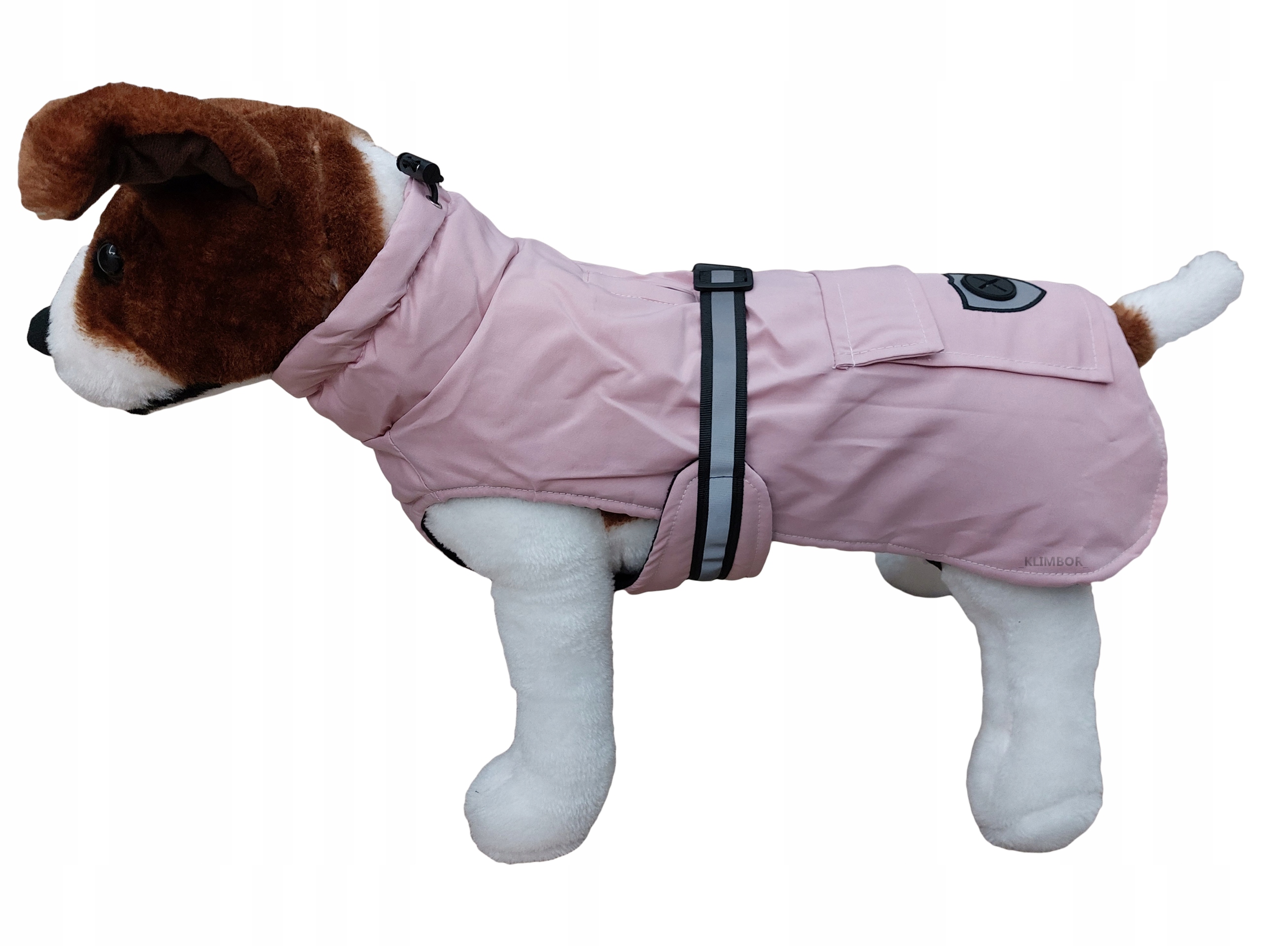 Levně Bunda Vesta Bez Rukávů Podzim Zima Pro Psa Zateplená Růžová M