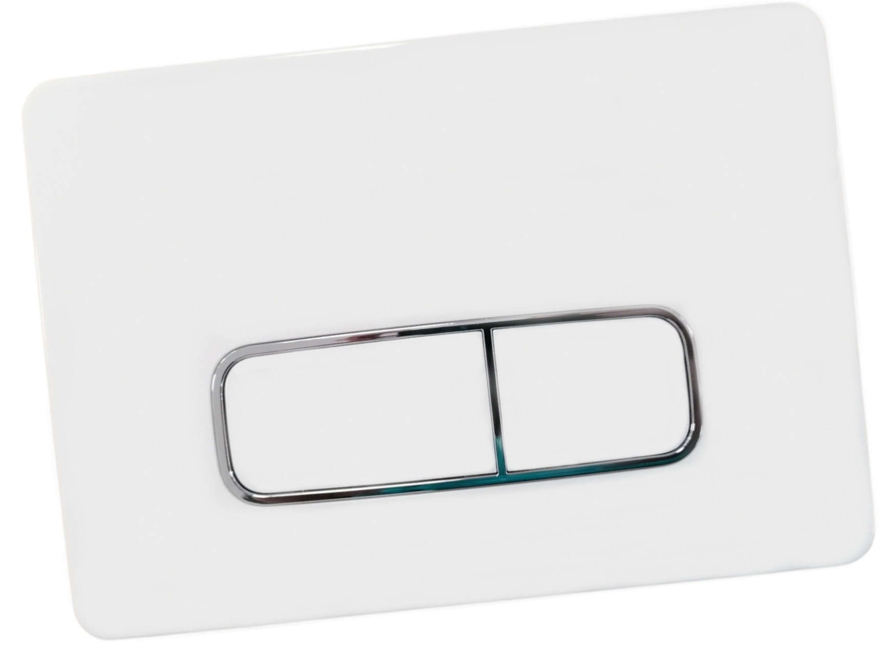 Splachovací tlačítko M bílý chrom pro Wc stojan Kolo Technic Gt