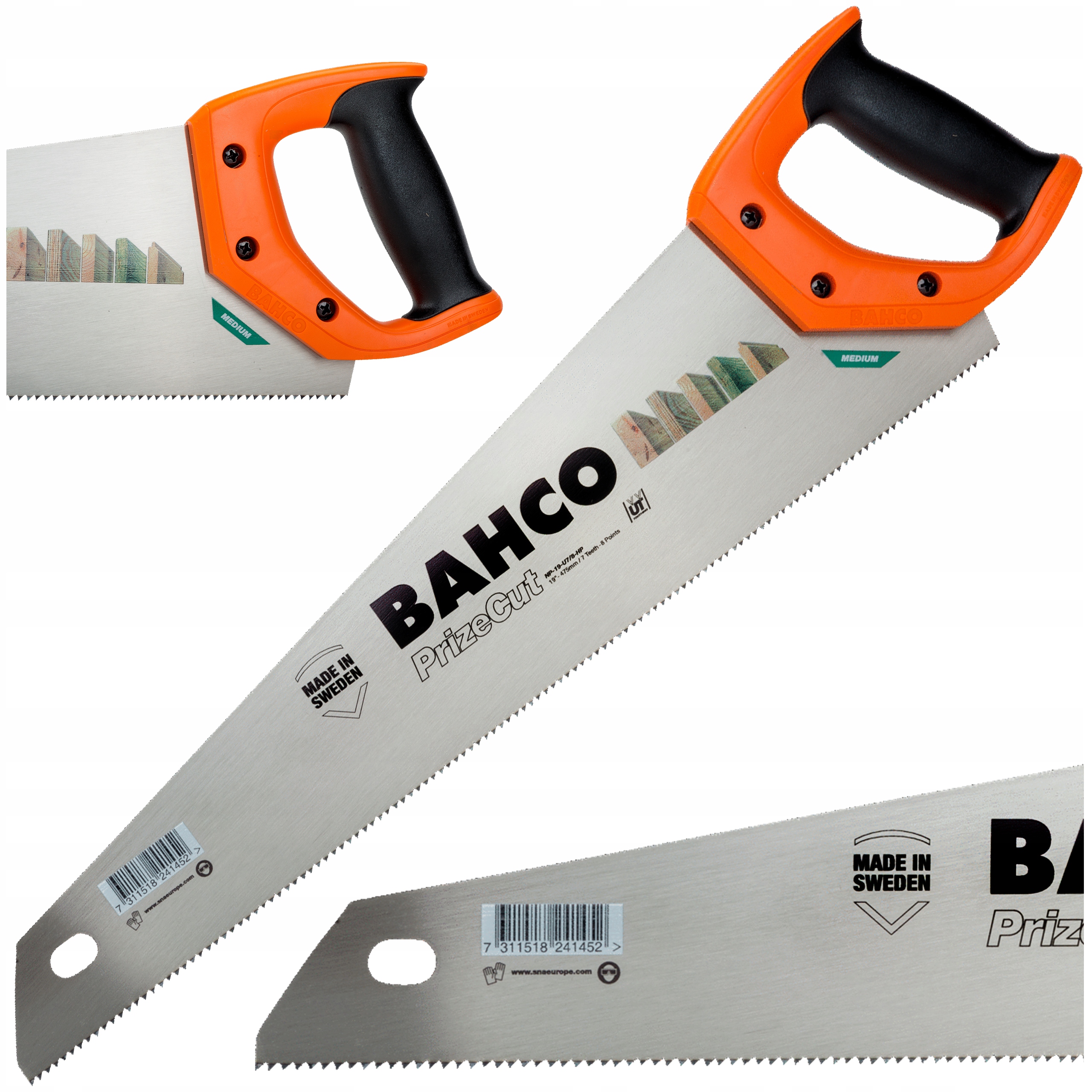 

Bahco Piła Ręczna Płatnica Do Drewna Piłka 550 MM
