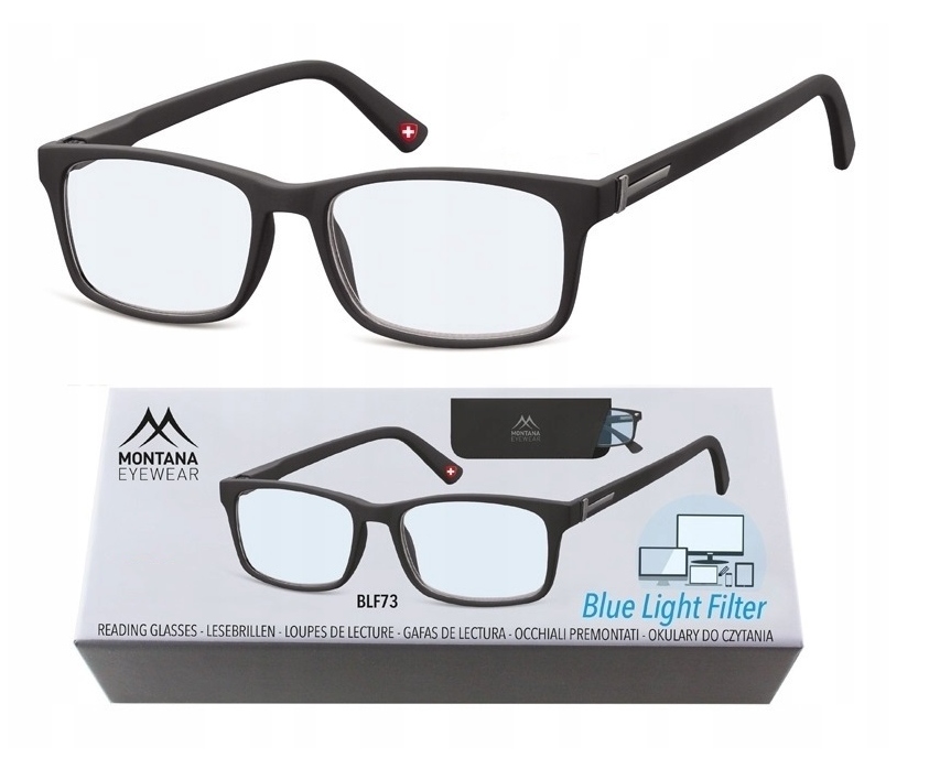 +0.0 Okulary do czytania 73 Led filtr do Komputer