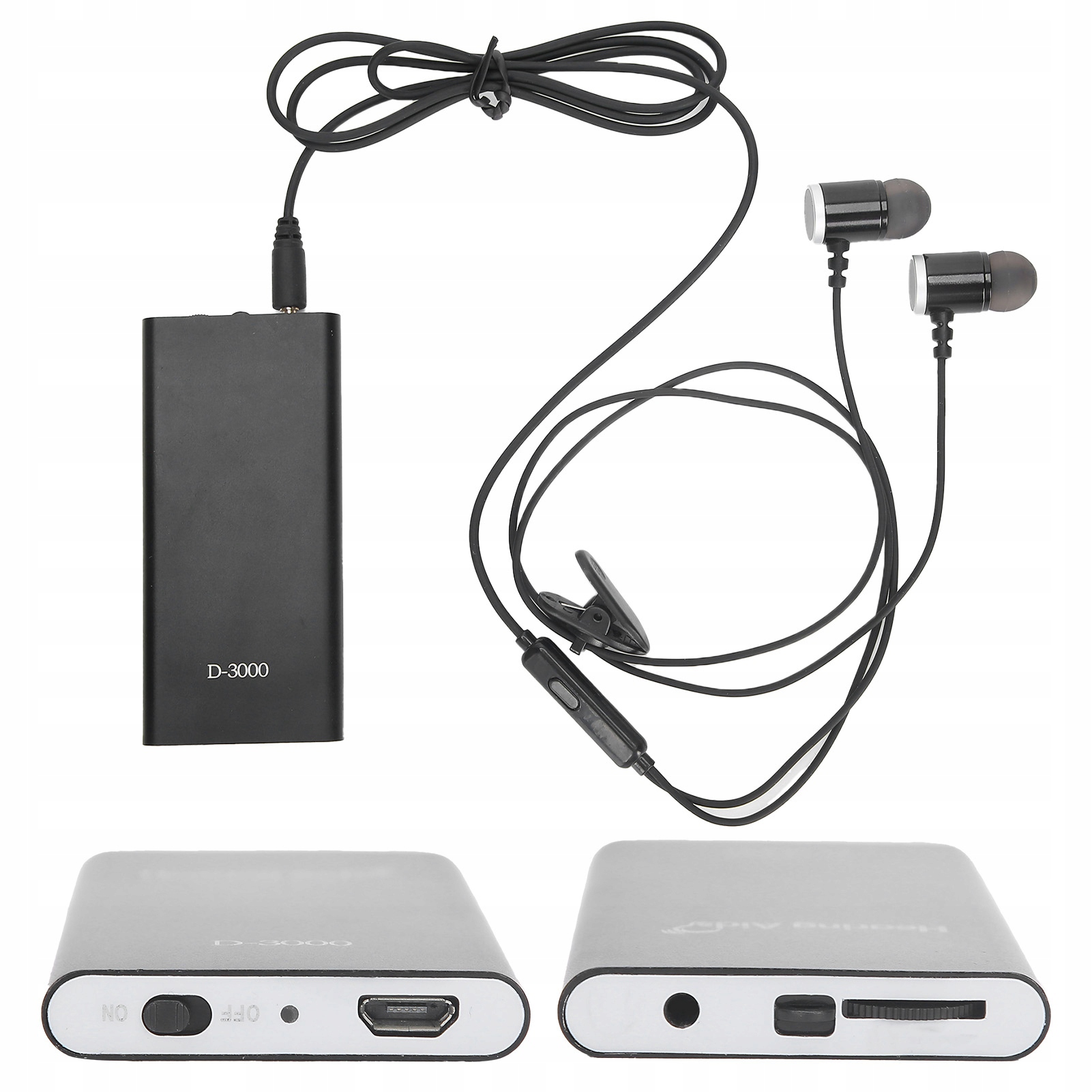 D3000 Cyfrowy wzmacniacz słuchu Wzmacniacz głosu Kod producenta 2613200088011