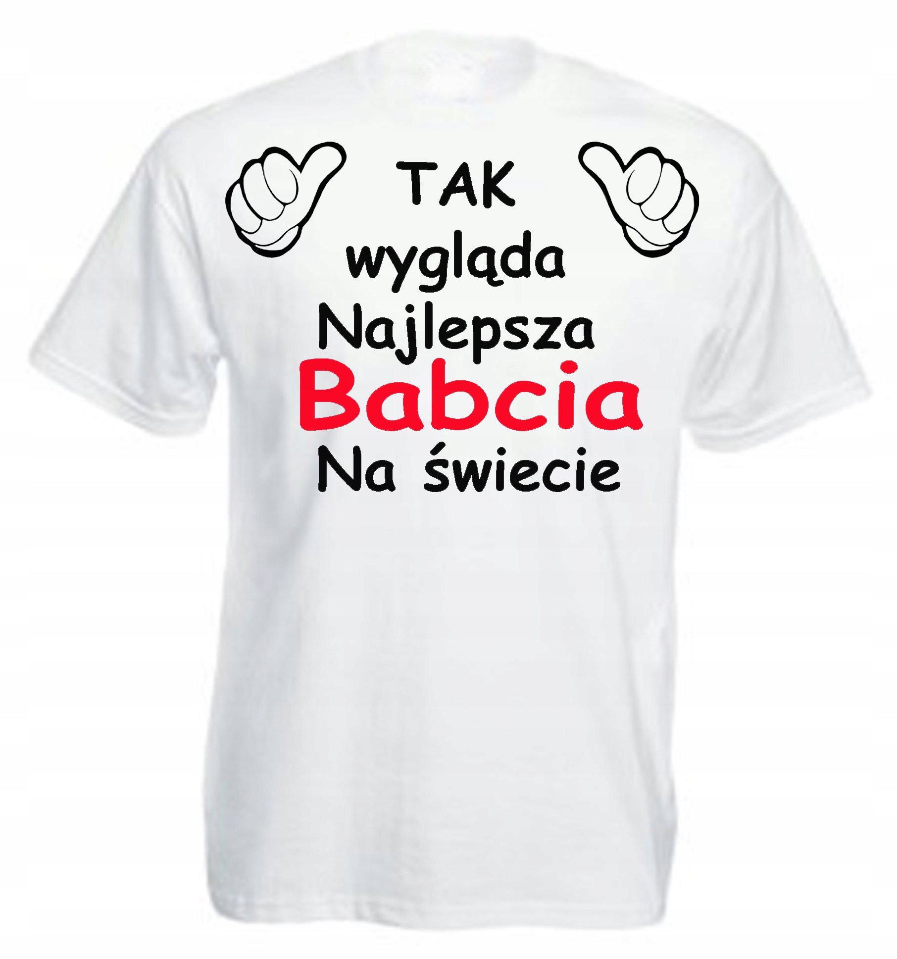 

Koszulka Na Dzień Dziadka Babci Prezent T-shirt