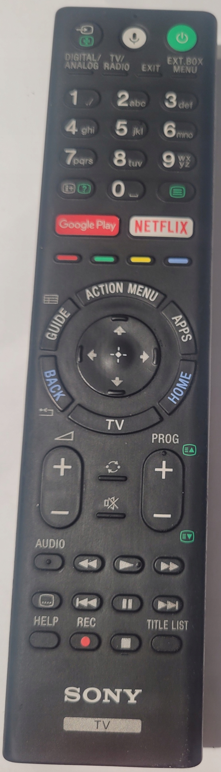 Пульт дистанционного управления Sony RMF-TX220E черный