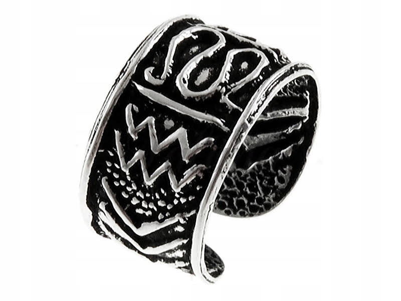 NAUSZNICA OPONKA ZACISK WZÓR ORIENTALNY k2091