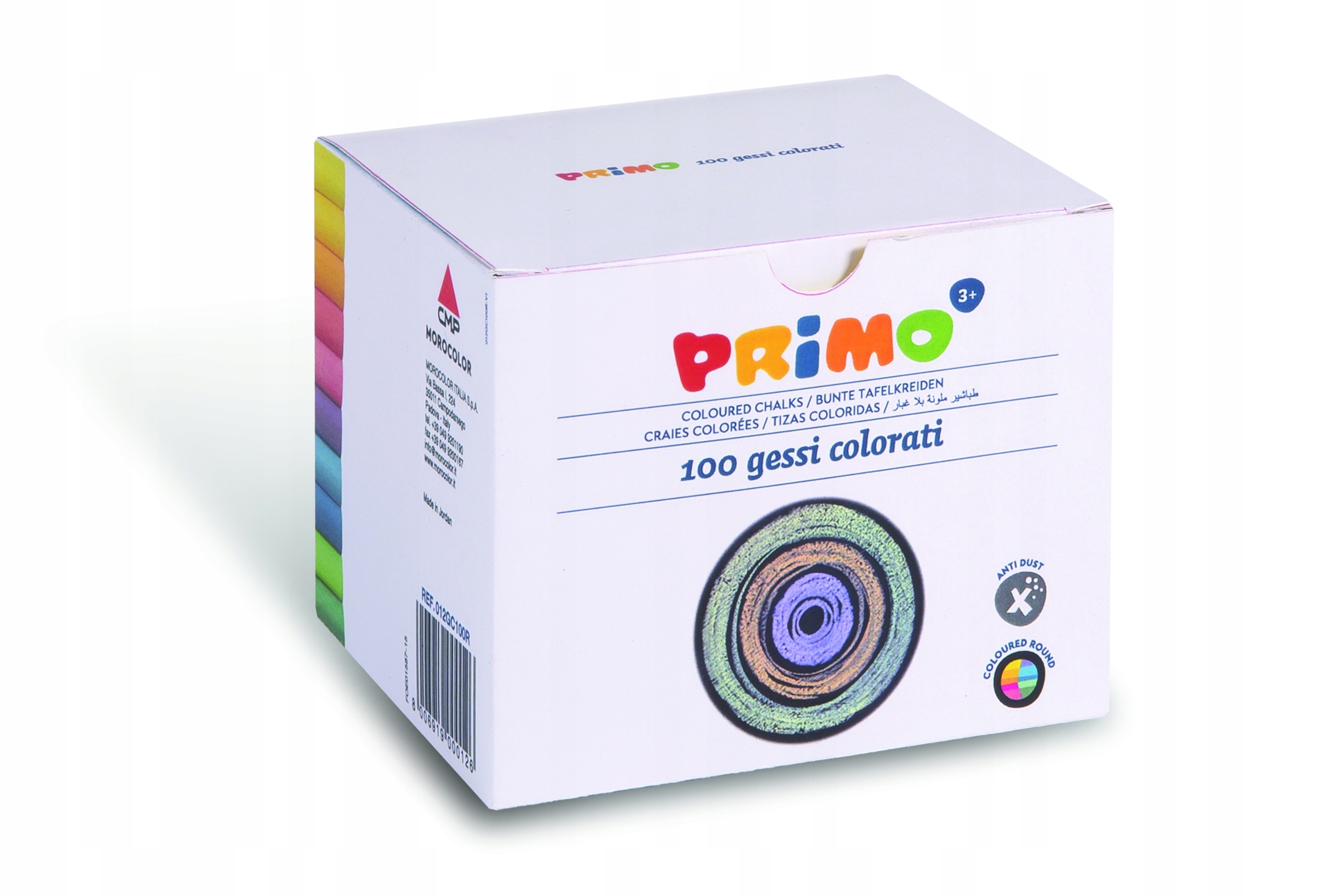 

Kreda kolorowa bezpyłowa 100 sztuk