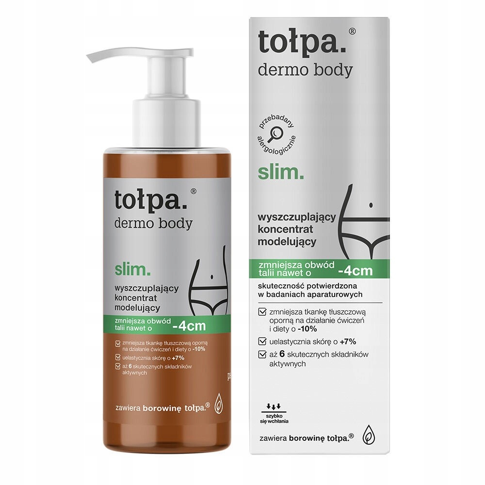 Tołpa Dermo Body Slim Zeštíhlující modelovací koncentrát na tělo 250 ml