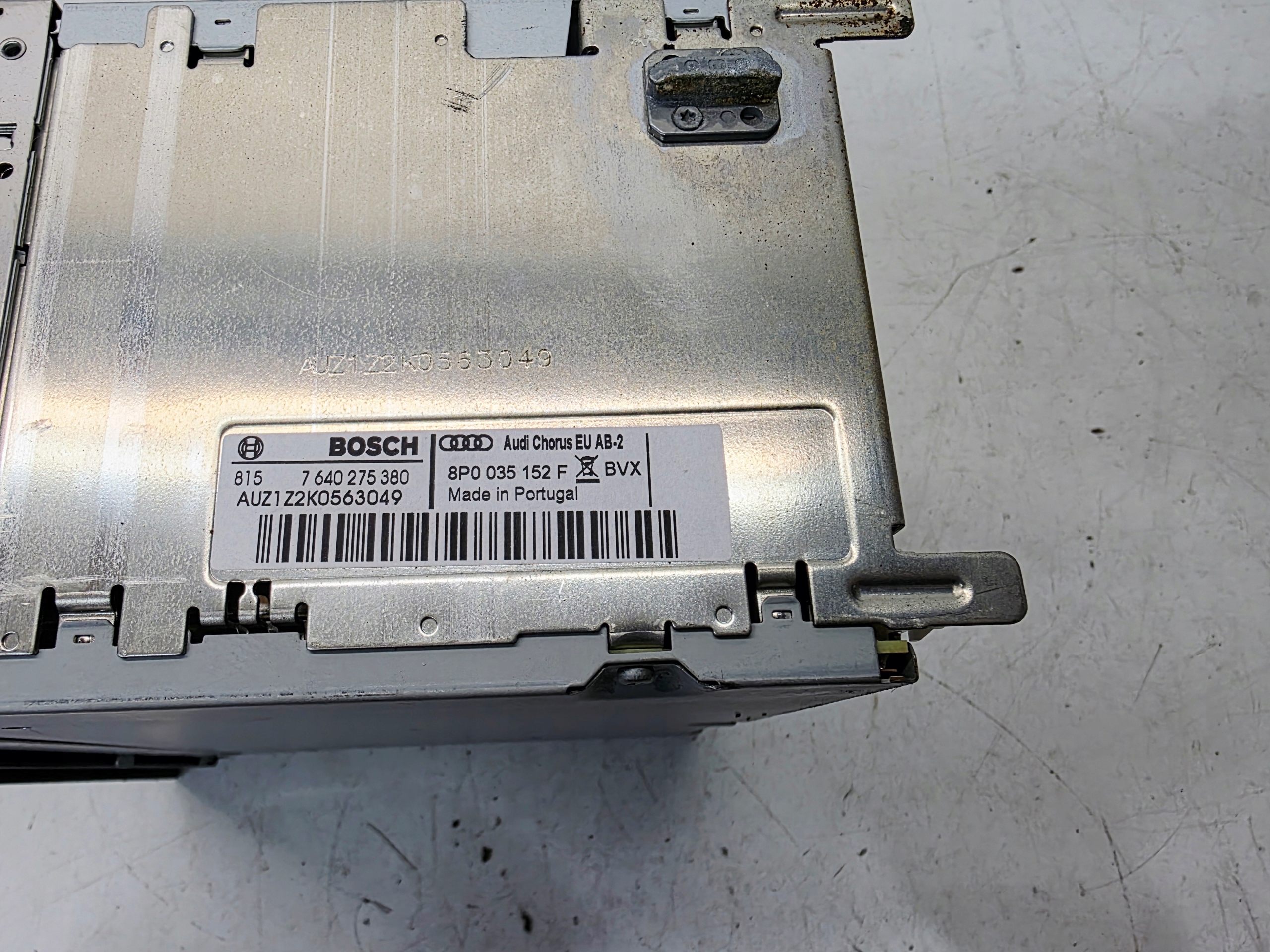 RADIO CD AUDI CHORUS AUDI A3 8P LIFT 2 DIN 8P0035152F