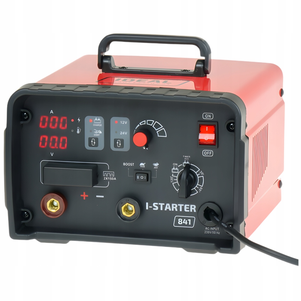 Automobilový Usmerňovač s štartérom I-starter 841 Ideal 230V S Kabelmi