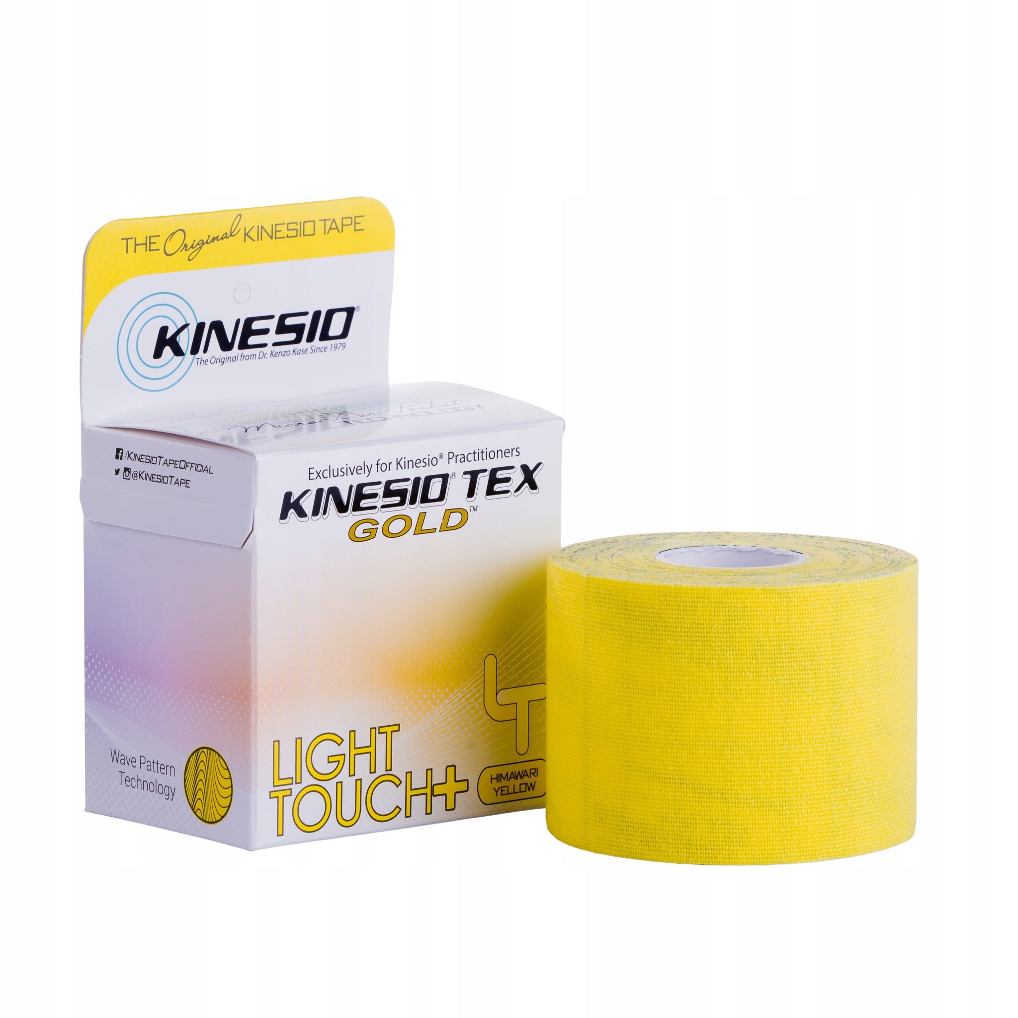 

Taśma Kinesio, tejp Żółty Tex Gold Light Touch