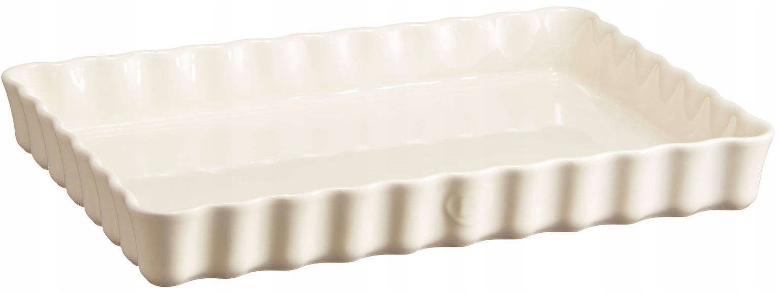 Emile Henry Chic Keramická forma na strúhanku 24 x 34 cm Obdĺžniková krémová