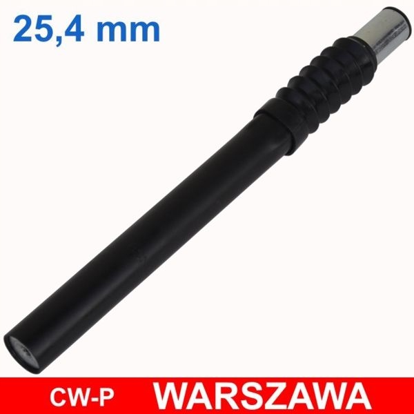 Wspornik siodła amortyzowany 25,4mm stal ZOOM BLK Kolor dominujący czarny