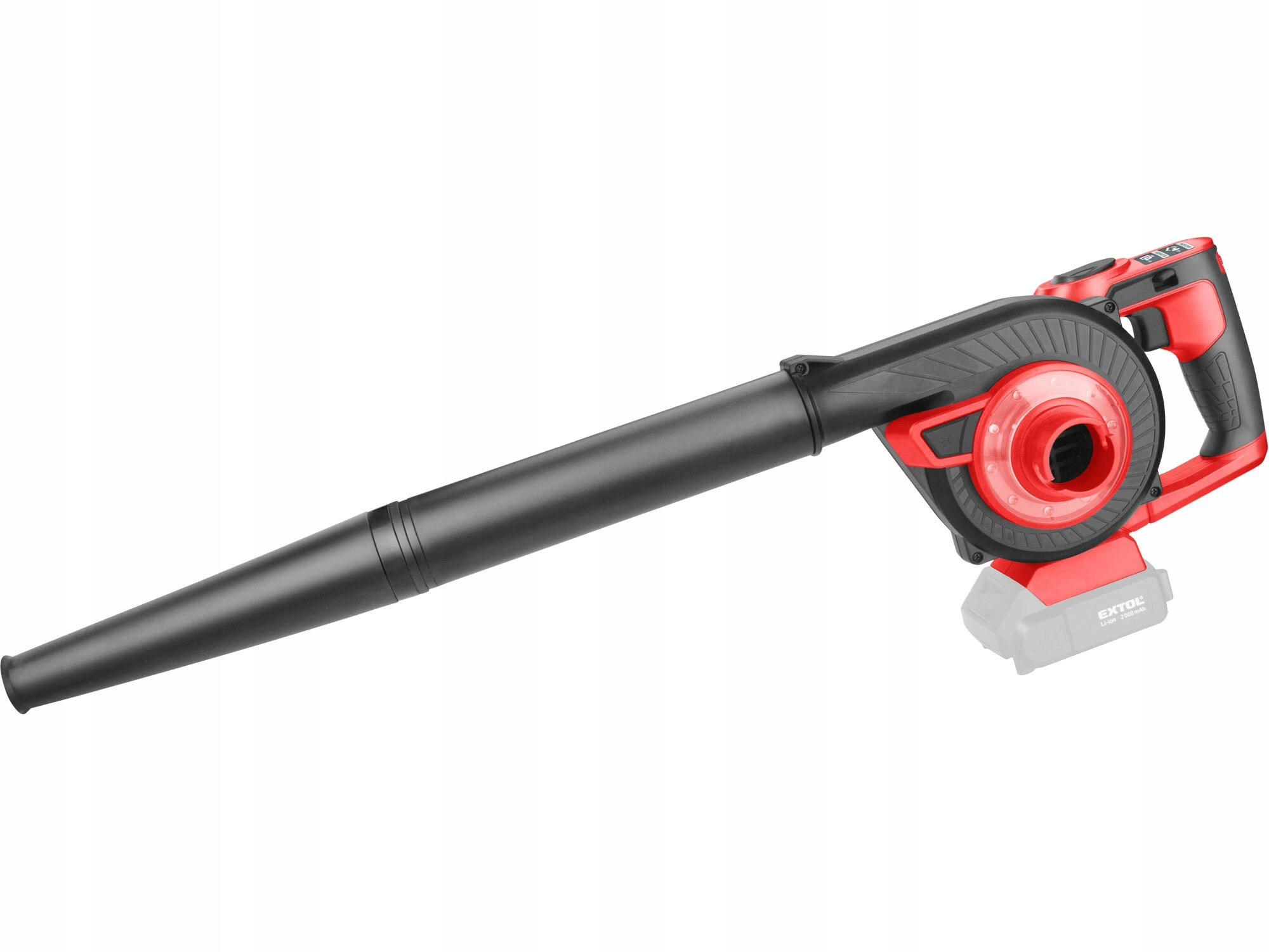 Fukár/vysávač aku Share20V, bez aku, 63,5m/s, Extol Premium