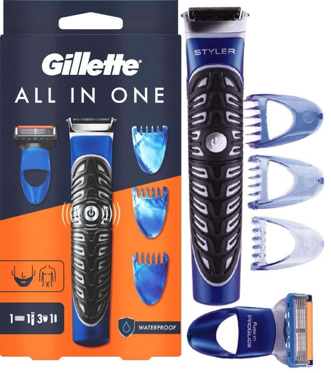 Gillette Fusion Proglide Styler 4w1 Maszynka do ciała i brody