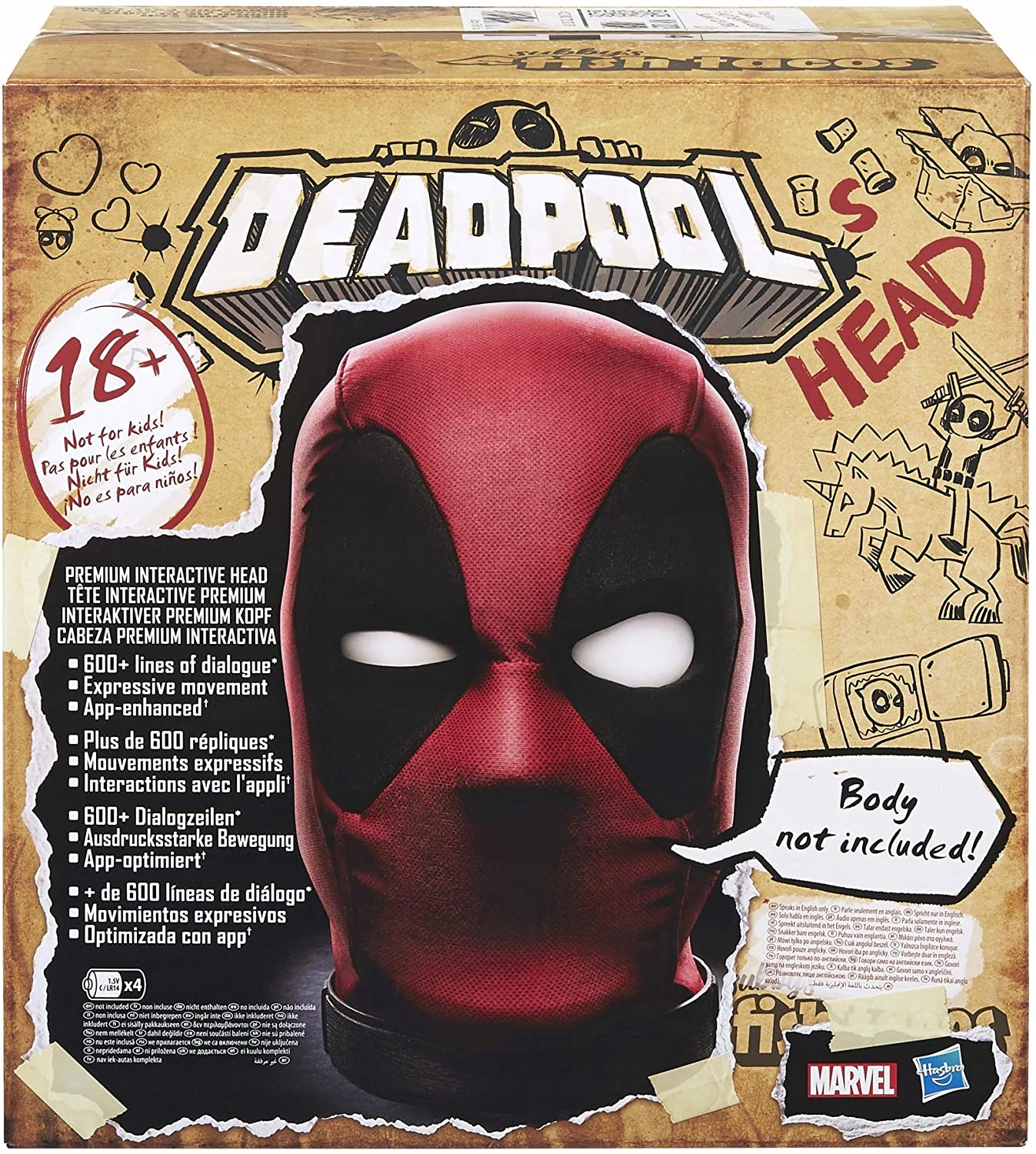 Deadpool – Interaktivní prémiová hlava (Velká Británie)