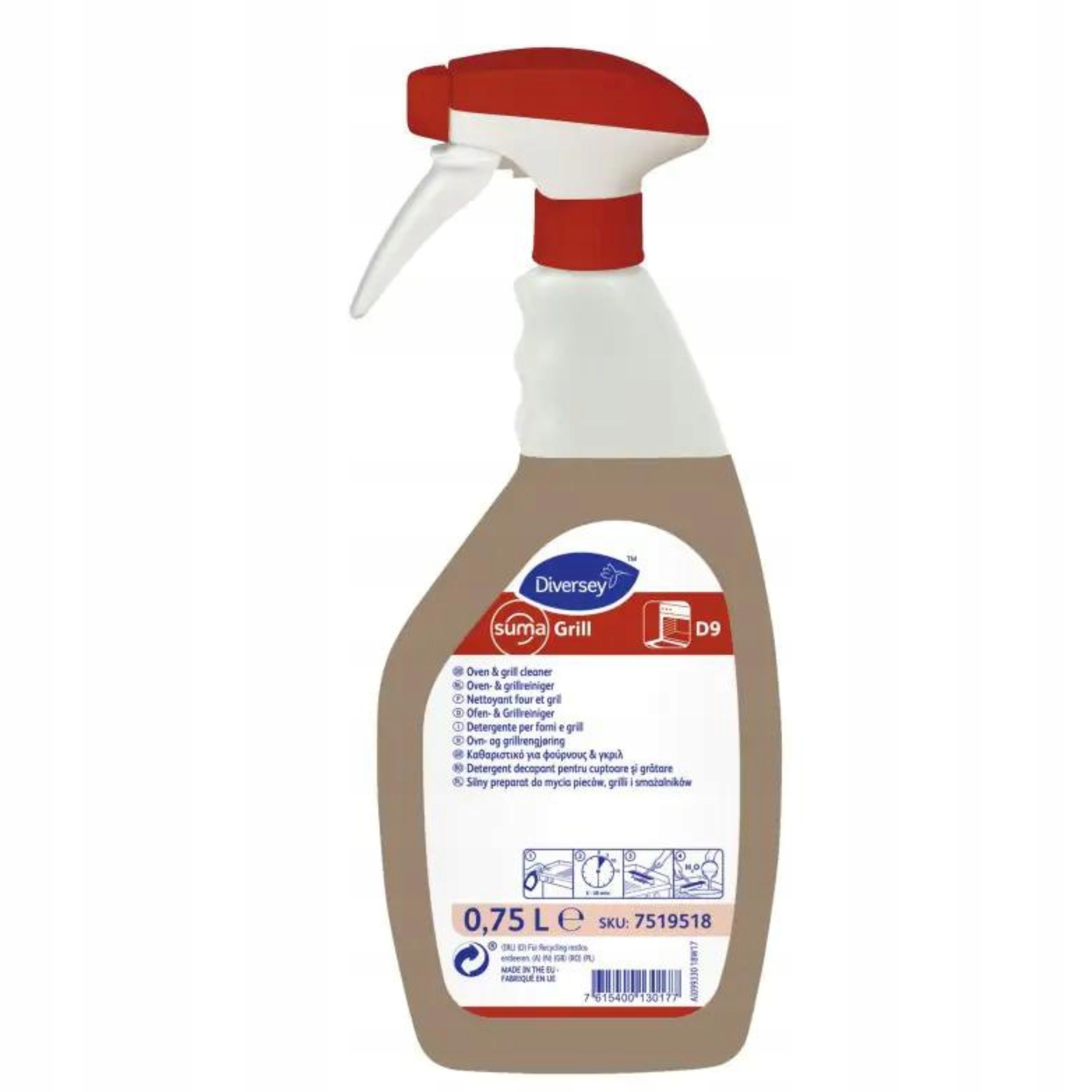 

Suma Grill D9 Środek do usuwania przypaleń 750ml