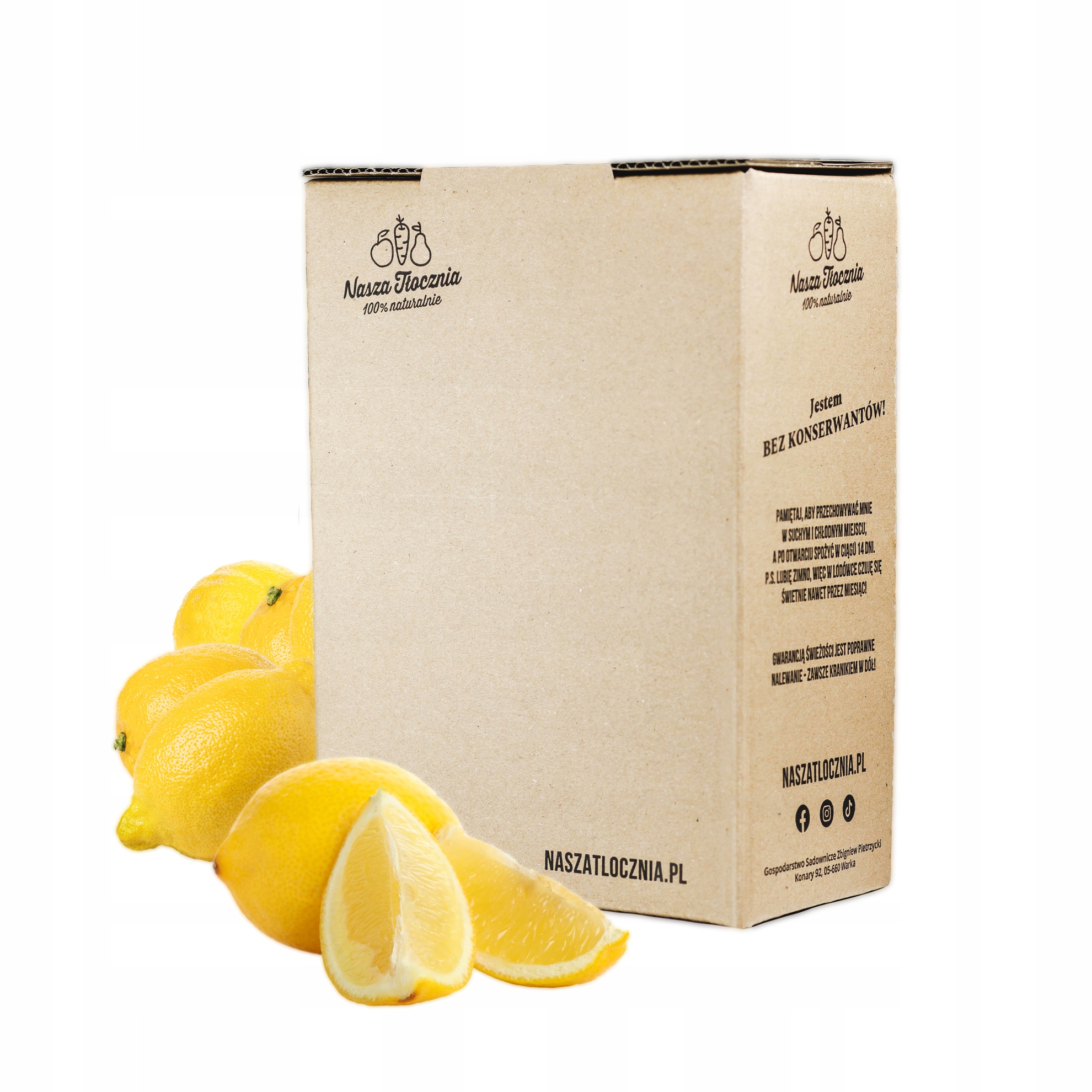 Lisovaný citronový džus 100% Citron Gastro 8 x 5 L