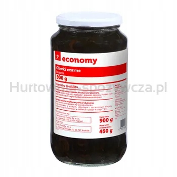 Tge Černé olivy krájené 900 g