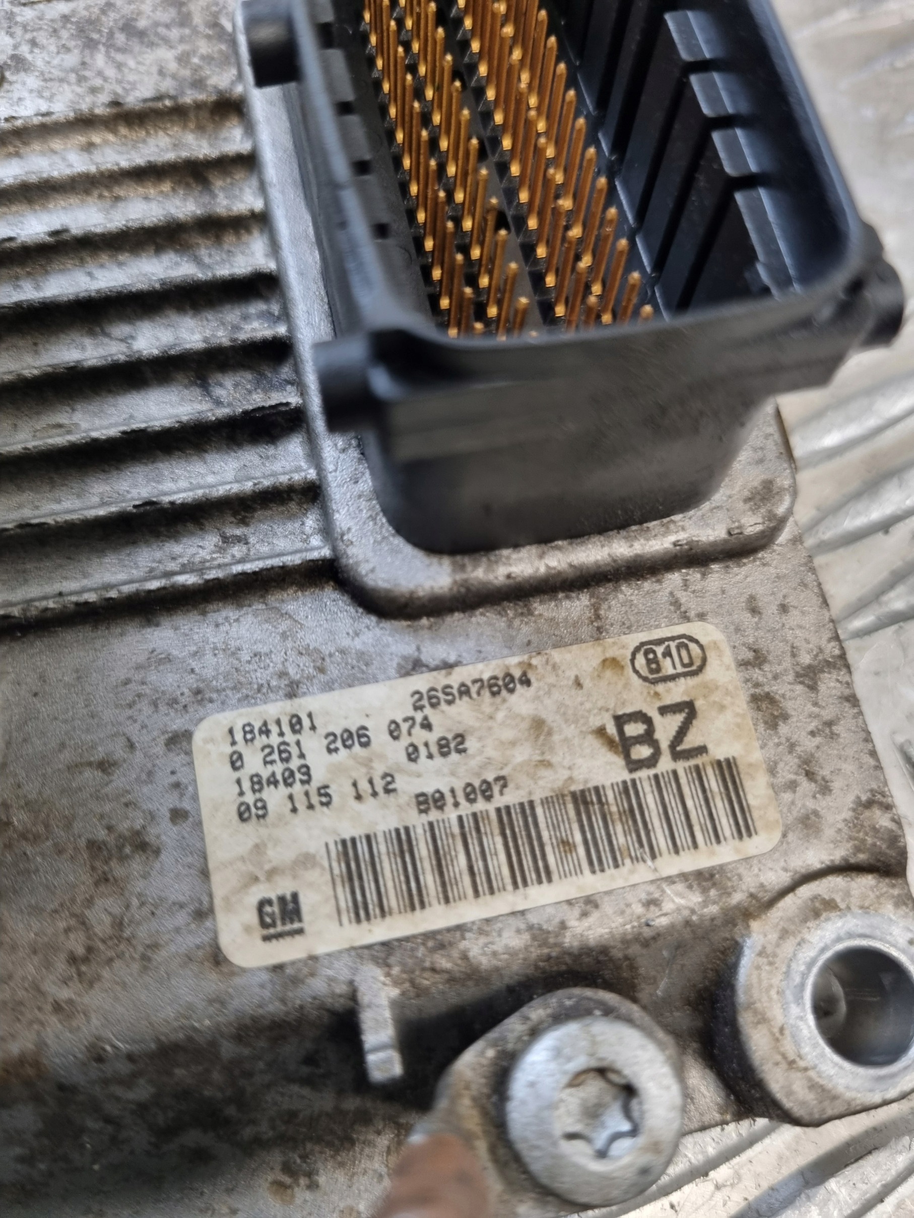 vezerlő egység motor OPEL CORSA C 1.2B