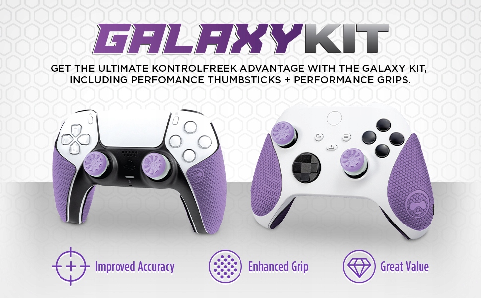 Nakładki na gałki i gripy KontrolFreek Performance Kit Galaxy Xbox