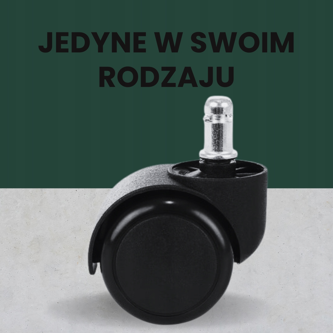 5SZT kółka FoTelA FotElI GUmOWe kAUcZUkOwE PU FI11 mocne solidne ZESTAW Marka inna