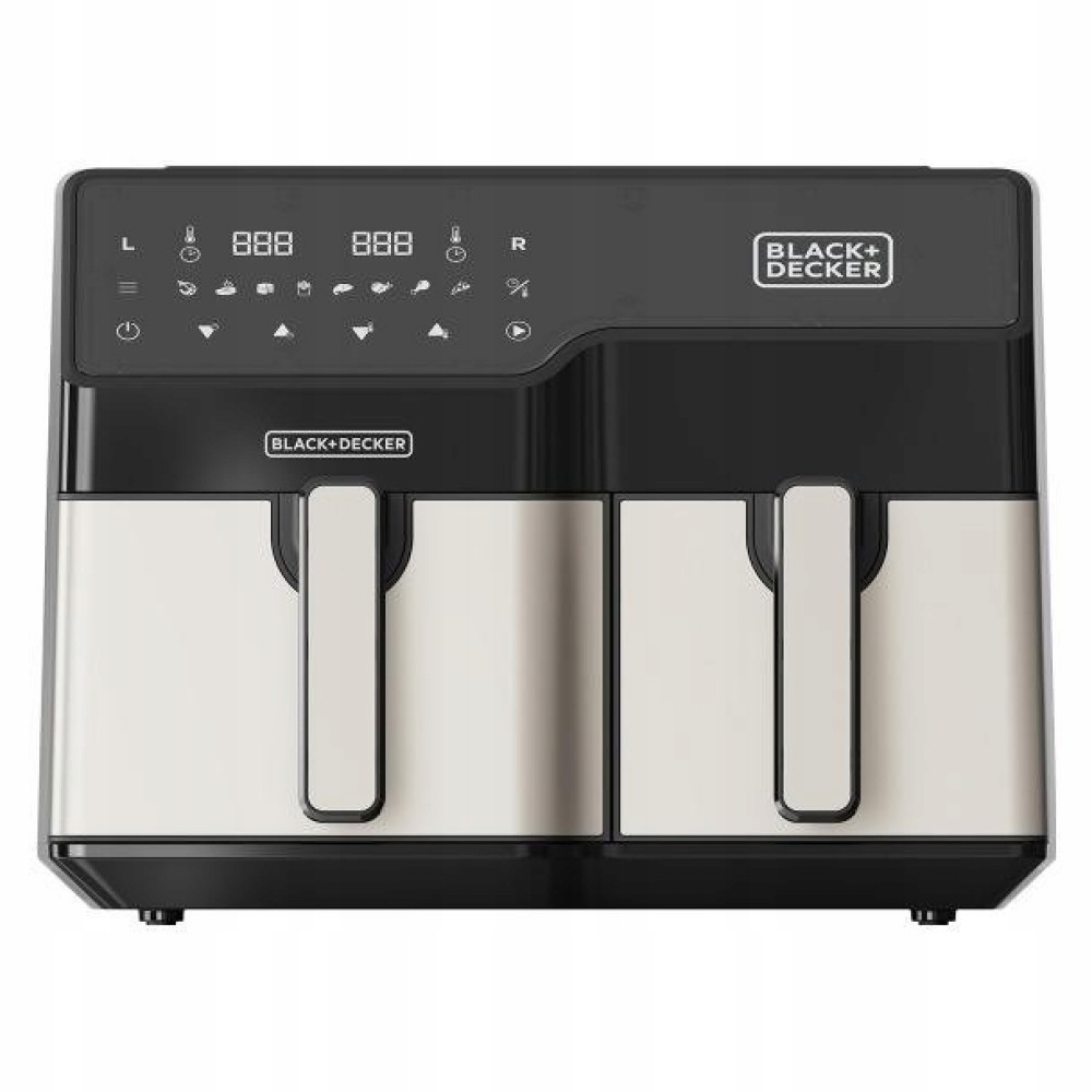 Bezkyslíková fritéza Black Decker Dual Basket BXAF9000E