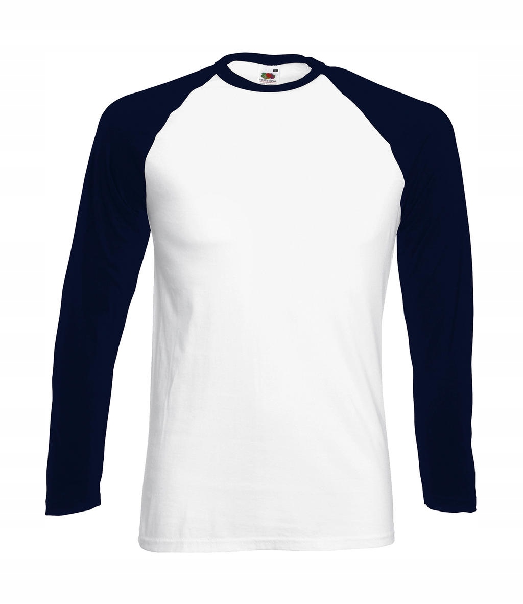 

Koszulka Baseball Długi Rękaw Fruit Of The Loom XL