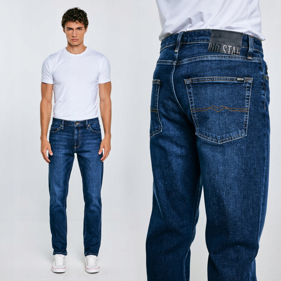 Big Star Pánské džíny tmavě modré Harper 535 W40 L32