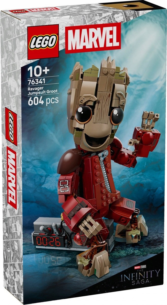 Lego Stavebnice Heroes 76341 Groot v Ravagerově kostýmu