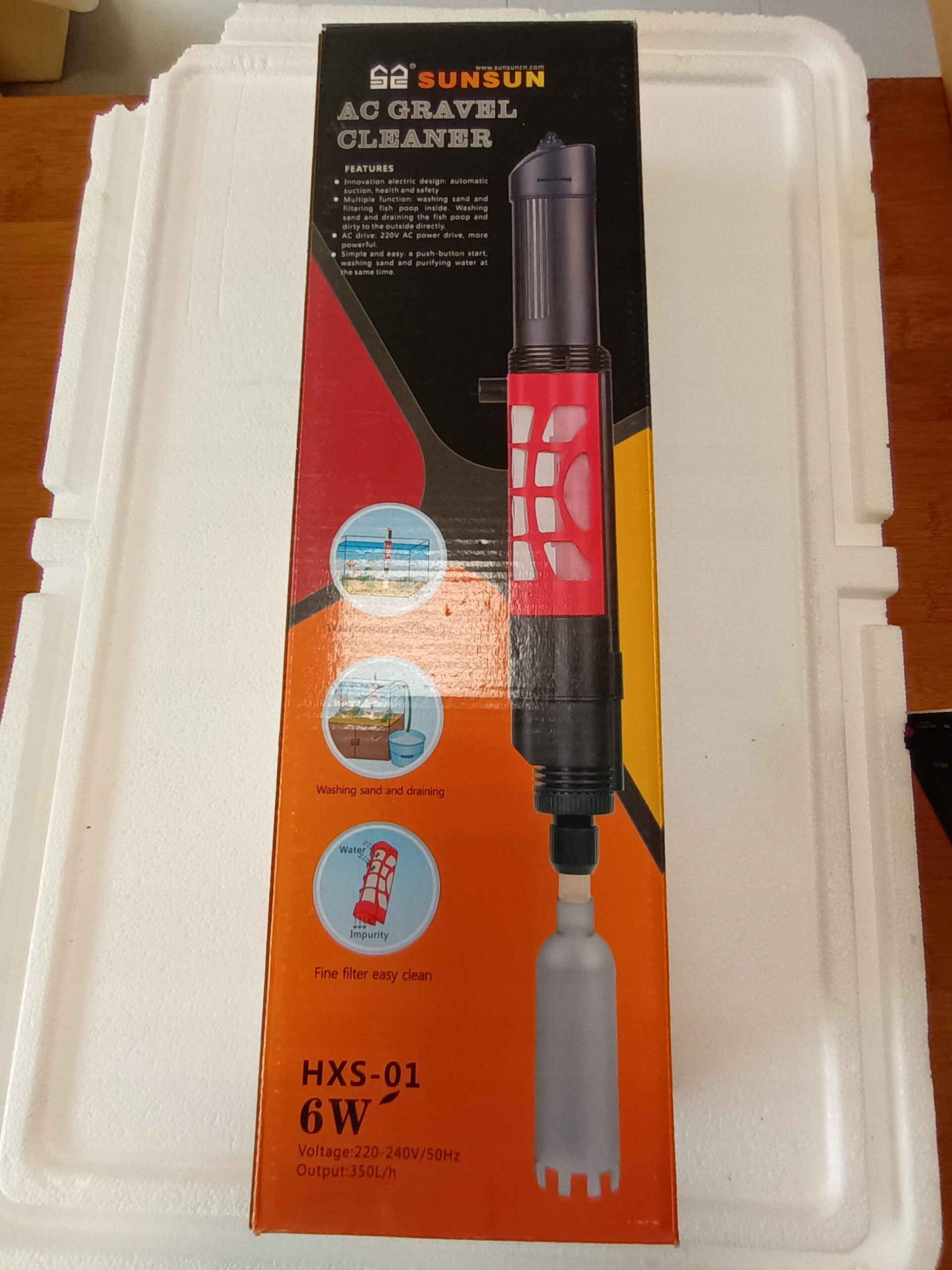 Levně SunSun Odmulčovač proudu HXS-01