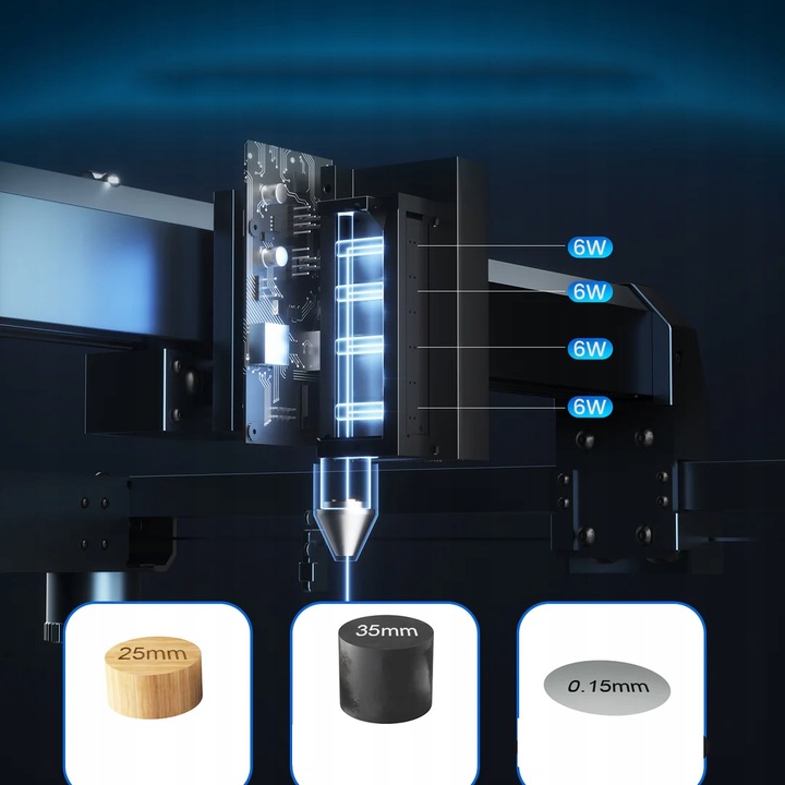 Grawer wycinarka laserowa LONGER B1 20W Producent bez marki