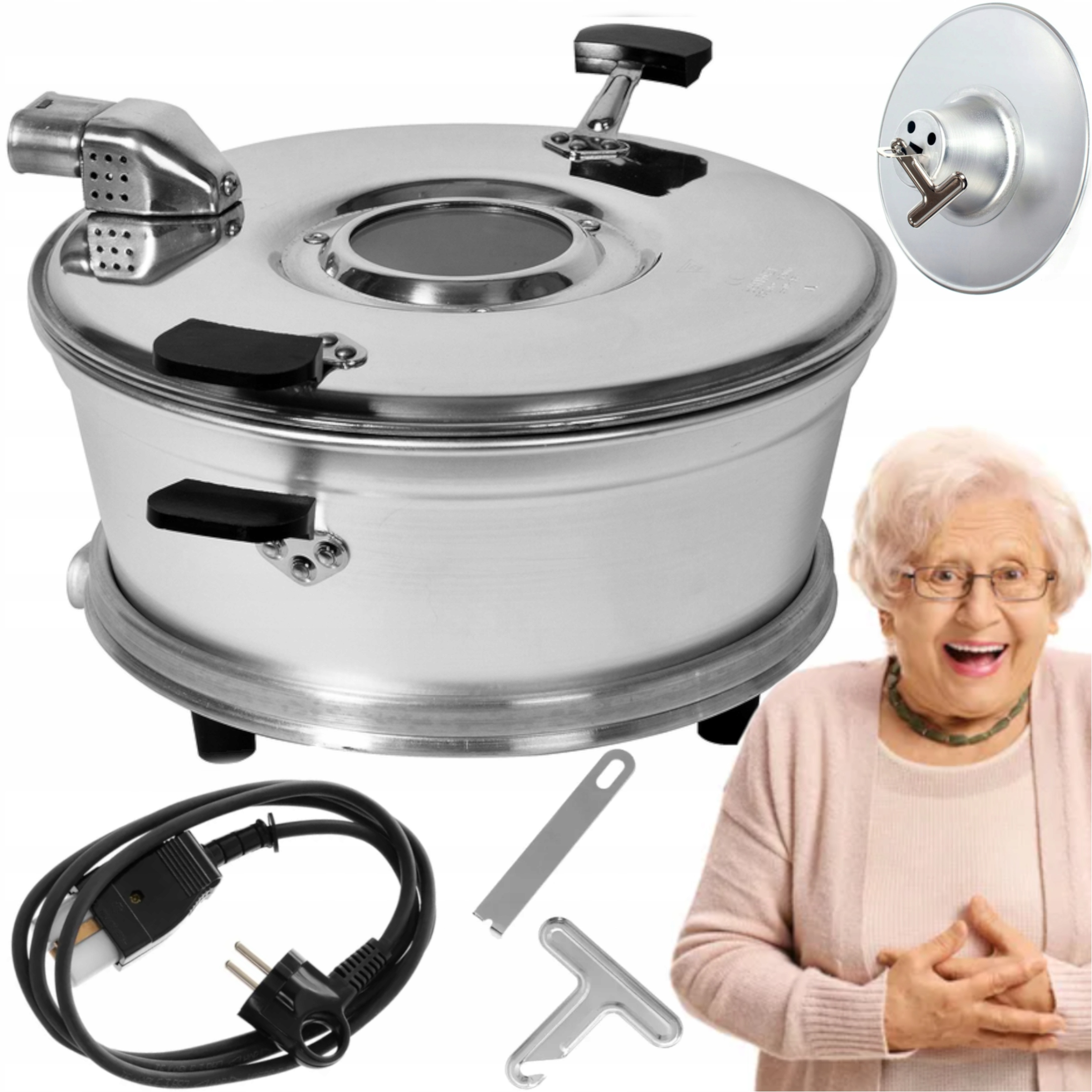 Elektrický Prumel S Dvoma Ohrievačmi Vykurovací Kábel Hore-dole