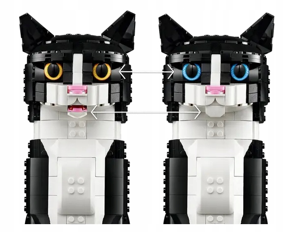 LEGO 21349 IDEAS - CZARNO-BIAŁY KOT Minimalny wiek dziecka 18