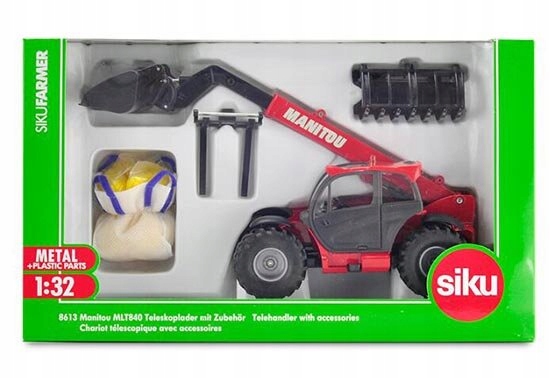 MANITOU MLT 840 + ACCESSOIRES 8613 SIKU 1/32