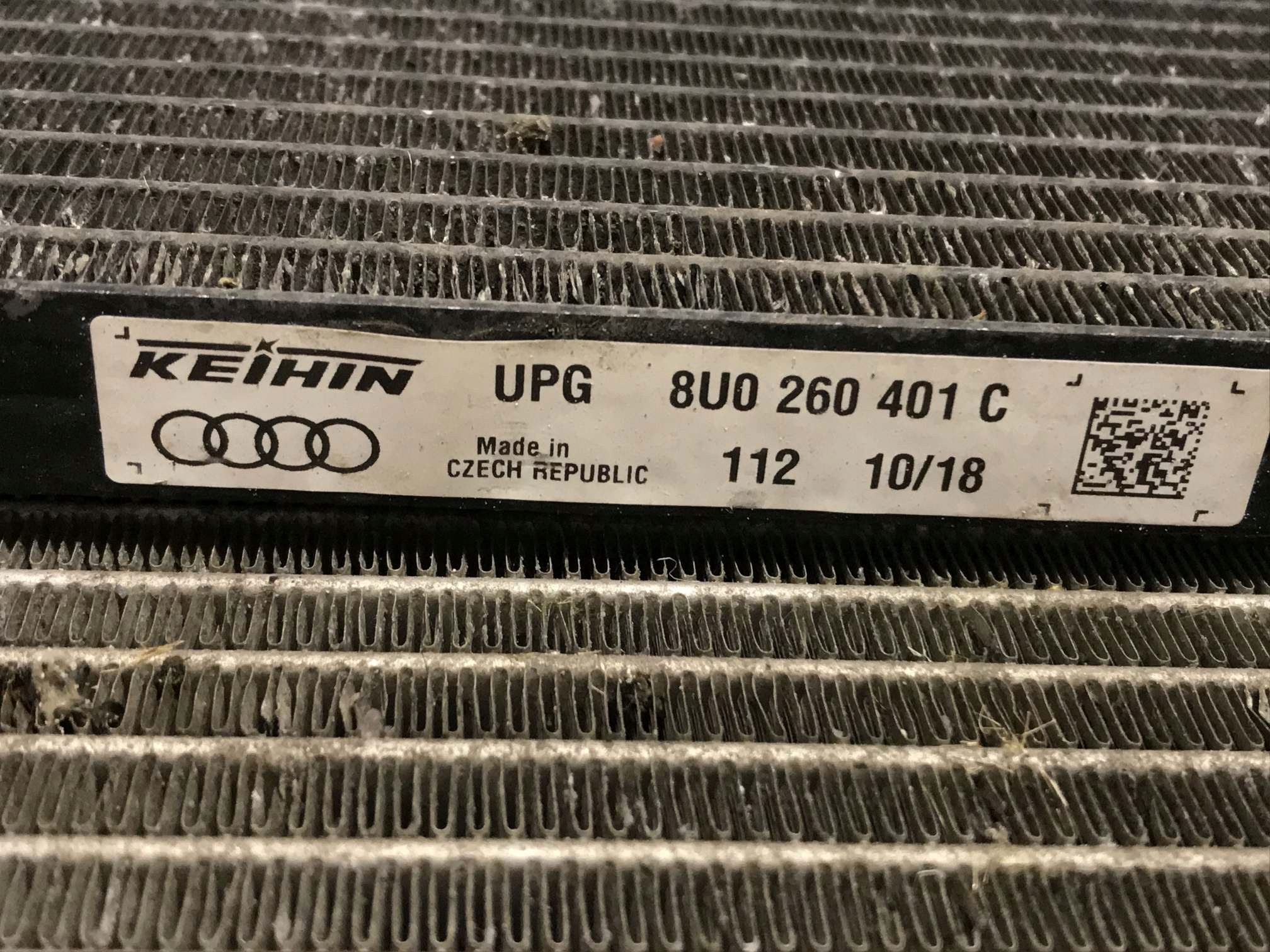 Радиатор комплект Audi a6 C7 2.0 tdi 8K0121251L