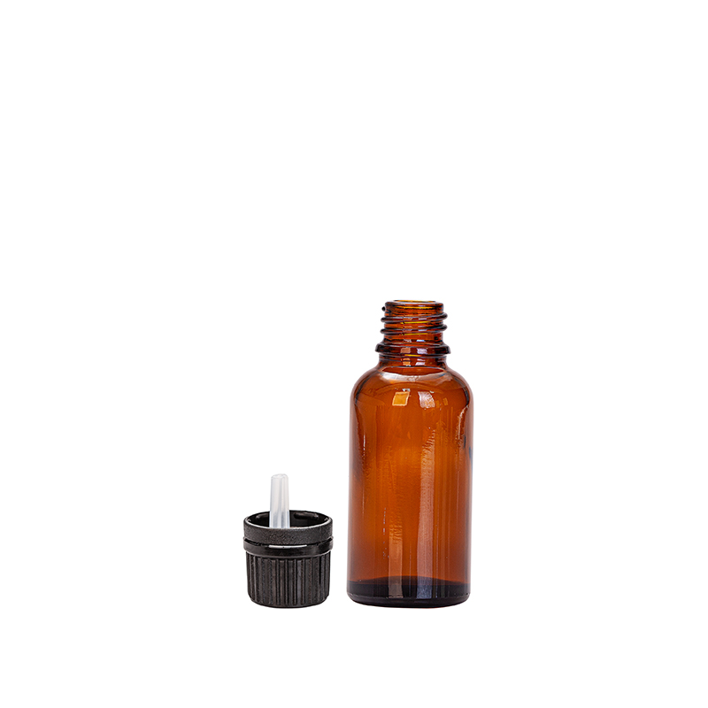 

Butelka szklana brązowa 20 ml kroplomierz Cz 5 szt