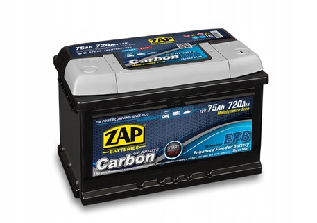 Akumulator ZAP Piastów 75AH 720A Start Stop ORYGINAŁ EFB BDB JAKOŚĆ !!!
