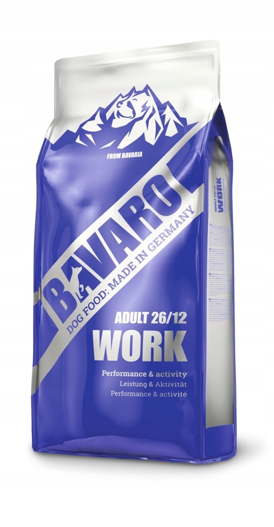 Levně Josera Bavaro Work Adult 26/12 – krmivo pro aktivní psy – 18 kg