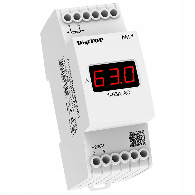 Digitální ampérmetr DigiTOP AM-1