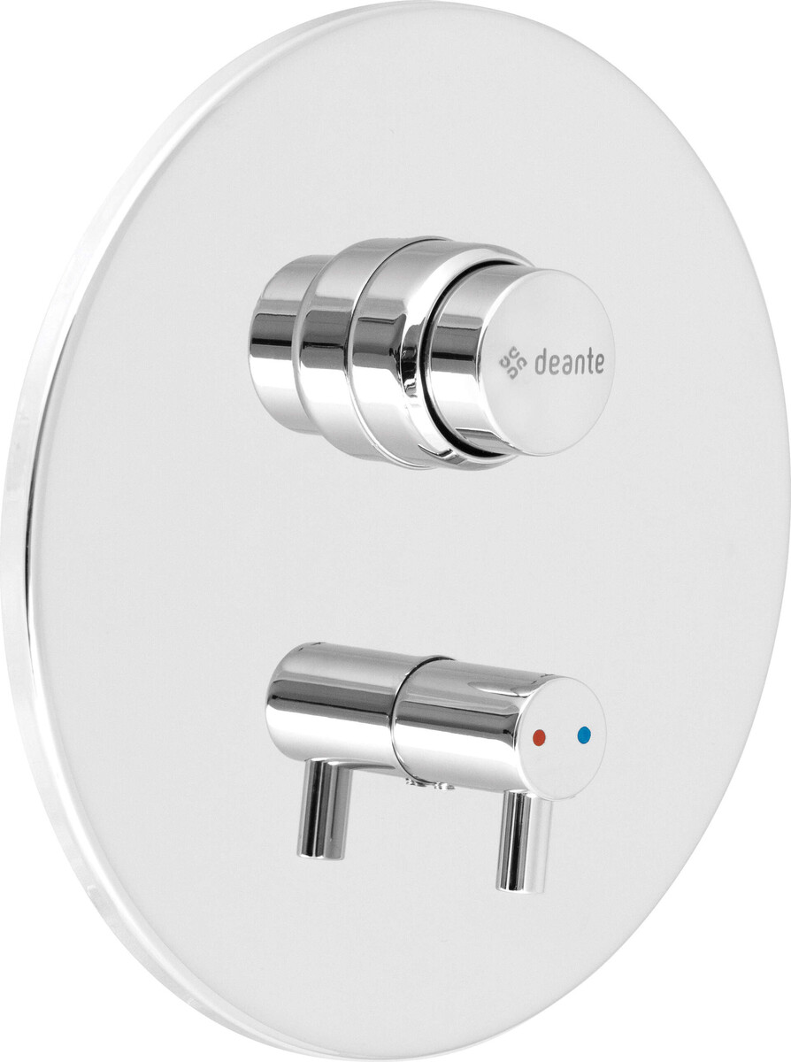 Sprchová baterie časová, chromová, podomítková s regulací teploty