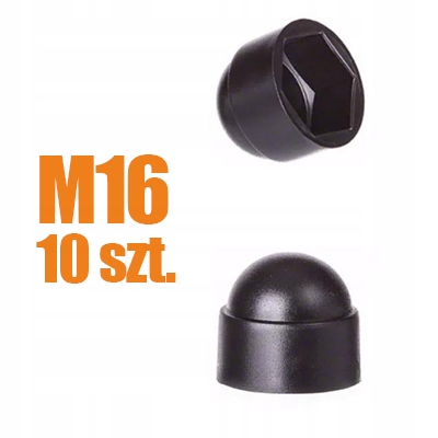 

Maskownica zaślepka śruby M16 nakrętka Czarny 10sz